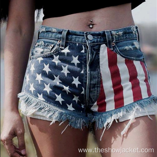 2021 New Design Women's Short Sexy Vogue Jeans